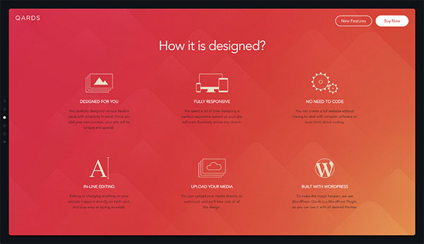 网页设计欣赏！20个精巧微妙的渐变色网页设计-易看设计 - 专业设计师平台