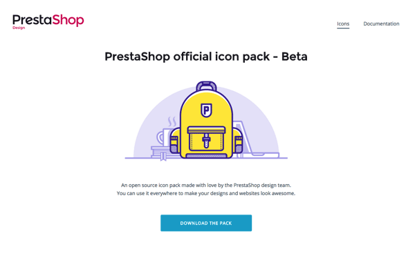 PrestaShop 官方图标包开源 含svg、eps和图标字体格式-易看设计 - 专业设计师平台