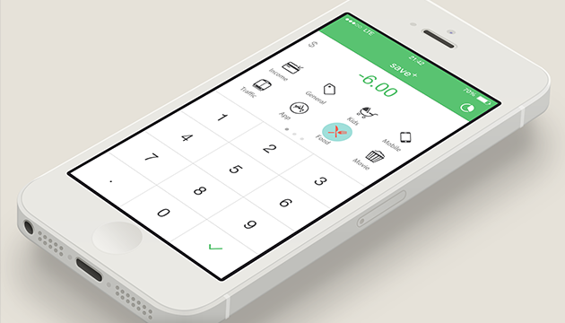 记账 App 的UI设计探索-易看设计 - 专业设计师平台