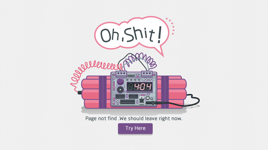扁平插画教程—404页面-易看设计 - 专业设计师平台