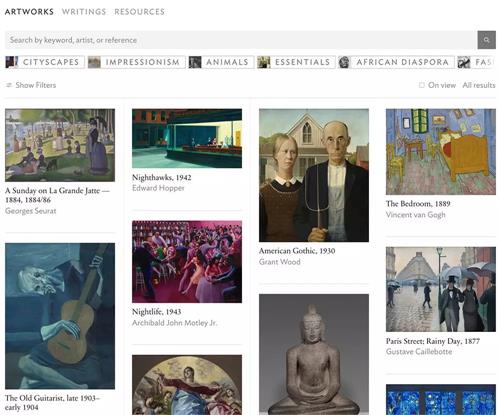 好消息，国芝加哥艺术博物馆开放全部馆藏，提供5万件高清艺术图片供人免费下