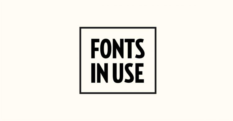 20000+字体设计灵感参考!免费公益网站 Fonts In Use-易看设计 - 专业设计师平台