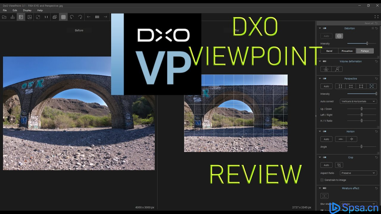 DxO ViewPoint v4.9.0 Build 242 图像镜头畸变修复软件-易看设计 - 专业设计师平台